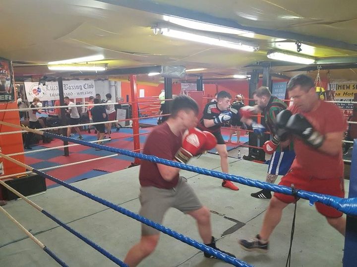 Father and son training at our club