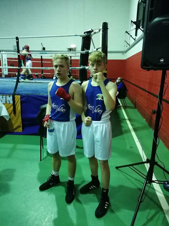 The guys from our club ready for fights at the championship